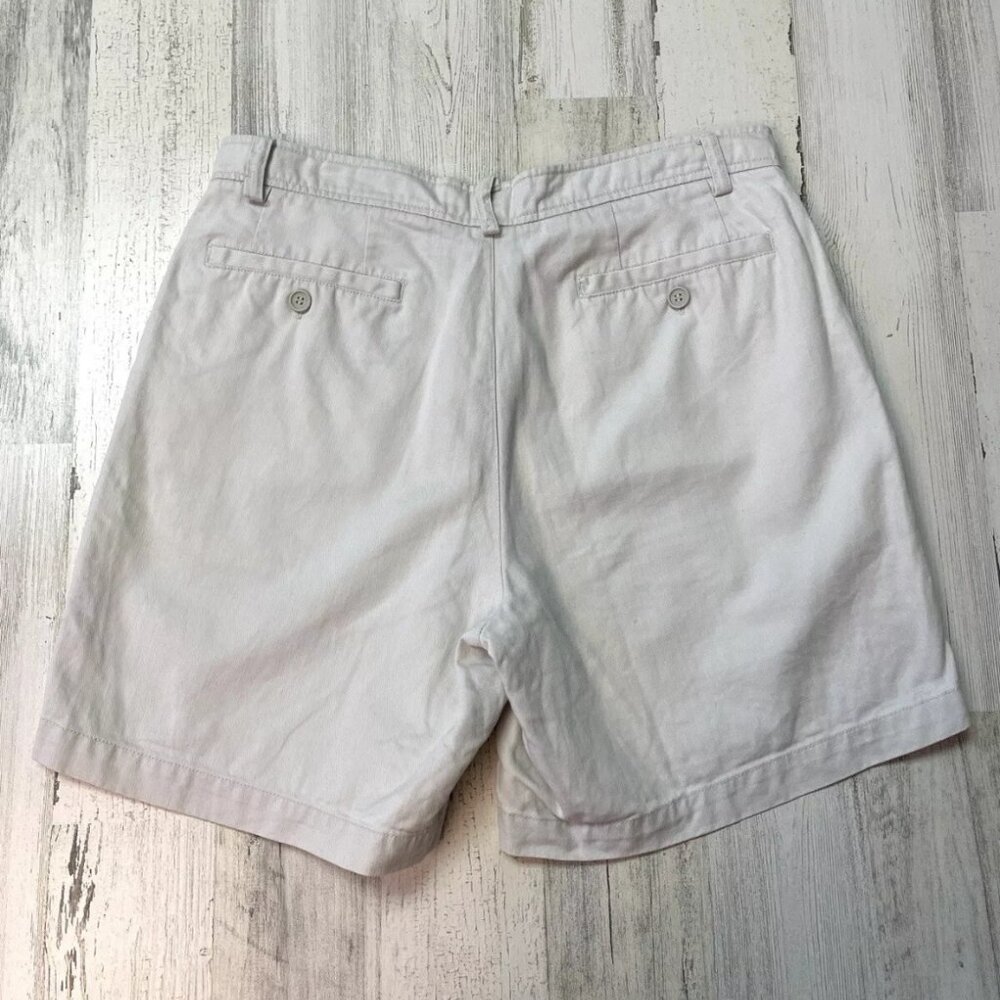 HAVANA JACK'S CAFE Women's Sz 12 Tan Casual Khaki Shorts High Waist Mom 90s - Picture 5 of 5